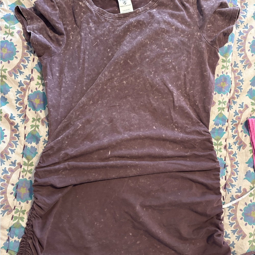 PINK Victoria's Secret Brown Short Sleeve Tee